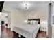 Inviting bedroom offers a comfortable bed, modern accents, and bright ambiance at 585 Jackson Dr, Henderson, NV 89014