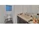 Modern bathroom with a toilet and sink at 8144 Monsoon Bay St, Las Vegas, NV 89113