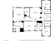 Detailed floor plan showing primary bedroom, walk-in closet, additional bedrooms, bathrooms, and laundry room at 1009 Rustridge Ave, North Las Vegas, NV 89081