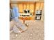 Kitchen featuring stainless steel appliances, granite countertops, and an island at 10680 Sapphire Vista Ave, Las Vegas, NV 89144