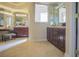 Dual vanities and generous counter space in this traditional style bathroom at 12 Innisbrook Ave, Las Vegas, NV 89113