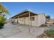 Large covered patio great for outdoor relaxing at 1500 Saylor Way, Las Vegas, NV 89108