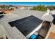 View of the solar panels on the roof of the property at 1500 Saylor Way, Las Vegas, NV 89108