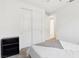 Bedroom featuring soft gray carpet and a large wardrobe closet at 2255 Woodbluff Ave, North Las Vegas, NV 89086