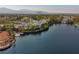 Community lake view shows waterfront properties, lush landscaping, and serene atmosphere at 2637 Ohio Ct, Las Vegas, NV 89128