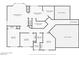 Floor plan showcasing the layout of the second floor including bedrooms, bathrooms, and closets at 2637 Ohio Ct, Las Vegas, NV 89128