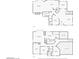 Floor plans showing both the first and second floors, including living spaces, kitchen, and bedrooms at 2637 Ohio Ct, Las Vegas, NV 89128