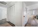 Hallway with closet, neutral paint, and durable floors at 3062 Tarpon Dr # 201, Las Vegas, NV 89120