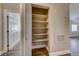 Convenient hallway closet with shelving provides ample storage space at 8600 W Charleston Blvd # 2086, Las Vegas, NV 89117