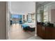 Bright living room showcasing a clean design, city views, and comfortable furnishings at 145 E Harmon Ave # 2603, Las Vegas, NV 89109
