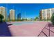 Well-maintained community tennis courts provide a great recreational amenity at 205 E Harmon Ave # 121, Las Vegas, NV 89169