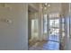 Inviting entryway with tile flooring and decorative security door at 211 Crown Imperial St, Henderson, NV 89074
