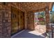 The house features a grand stone entrance and a sturdy double door at 264 Crestview Dr, Las Vegas, NV 89124