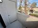 Private balcony features an outdoor storage closet and a view of the complex at 2964 Juniper Hills Blvd # 202, Las Vegas, NV 89142