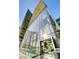 Contemporary glass building exterior featuring modern architecture and design at 3722 Las Vegas Blvd # 1609, Las Vegas, NV 89158