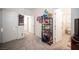 Bedroom with bright natural lighting, closet, and a shelving unit at 3746 Bright Aquarius Ln, Henderson, NV 89052