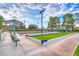 Multiple bocce ball courts with shade and benches, designed for community recreation and friendly competition at 473 Elm Crest Pl, Henderson, NV 89012