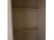 Picture of a closet with shelves at 4965 Indian River Dr # 108, Las Vegas, NV 89103