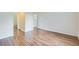 Bedroom with wood-look flooring and neutral paint at 5000 Red Rock St # 105, Las Vegas, NV 89118
