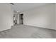 Bright bedroom with neutral colored walls and carpet at 5439 Pomeroy Cir, Las Vegas, NV 89142