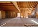 Open framed construction inside a home or a guest house showing room layout and design at 714 Lacy Ln, Las Vegas, NV 89107