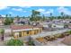 View of the backyard with a block fence offering privacy and space for outdoor activities at 7274 Pinebrook Cir, Las Vegas, NV 89147
