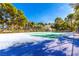 A well-maintained community tennis court with a view of the complex at 730 S Royal Crest Cir # 424, Las Vegas, NV 89169