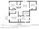 Second floor plan featuring bedrooms, Gathering room, walk-in closet, balcony, and two bathrooms at 11548 Salt Creek Ave, Las Vegas, NV 89138