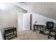 Slanted ceiling bedroom with natural light, offering a unique and cozy space at 1804 Michael Ct, Henderson, NV 89014