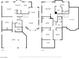 Combined floorplans show both floors of the house and their layout at 1804 Michael Ct, Henderson, NV 89014