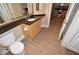 Bathroom boasting granite counters and a tub and shower combo at 220 E Flamingo Rd # 116, Las Vegas, NV 89169