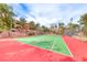 Exterior shot of community tennis court surrounded by a chain link fence at 231 W Horizon Ridge Pkwy # 1027, Henderson, NV 89012