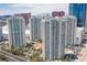 Luxury high-rise condos offer stunning views of the city skyline, situated near a variety of entertainment options at 2747 Paradise Rd # 801, Las Vegas, NV 89109