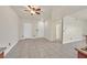 Open dining area features a ceiling fan, neutral decor, and easy access to other living spaces at 3550 Bay Sands Dr # 2087, Laughlin, NV 89029