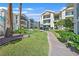 Condos feature lush greenery and a manicured walkway at 3550 Bay Sands Dr # 2087, Laughlin, NV 89029