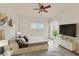 Bright, staged bedroom featuring neutral decor and ample natural light at 3550 Bay Sands Dr # 2087, Laughlin, NV 89029