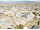 Beautiful aerial view of a quiet suburban neighborhood with mountain views at 5071 Andover Ct, Pahrump, NV 89061