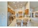 Bright kitchen features granite countertops, stainless appliances, and lots of cabinet space at 5071 Andover Ct, Pahrump, NV 89061