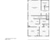Second floor plan with bathrooms, a loft, and bedrooms at 690 Monroe Hill Pl, Henderson, NV 89011