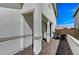 An outdoor patio features brick pavers and space for seating to enjoy the backyard at 690 Monroe Hill Pl, Henderson, NV 89011