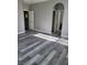 A neutral bedroom features modern wood flooring at 8125 Rio De Janeiro Dr, Las Vegas, NV 89128