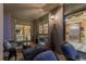Spacious balcony with comfortable seating area and access to kitchen and living room at 1 Hughes Center Dr # 308, Las Vegas, NV 89169