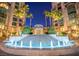 Beautiful exterior with a fountain and landscaped greenery at 1 Hughes Center Dr # 308, Las Vegas, NV 89169