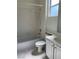 Bathroom featuring a tub-shower combo, toilet, and vanity with storage at 1742 Franklin Chase Ter, Henderson, NV 89012