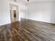Bedroom featuring hardwood floors and a large closet. The room has neutral walls and lots of space at 2456 Palmridge Dr, Las Vegas, NV 89134