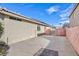 Spacious backyard featuring a concrete patio, perfect for outdoor entertaining at 2519 Sidney Spring St, North Las Vegas, NV 89030