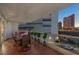 Cozy balcony with outdoor seating offers beautiful city views and a relaxing atmosphere at 2747 Paradise Rd # 404, Las Vegas, NV 89109