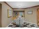 Dining area showcases stylish modern decor with tile flooring at 2747 Paradise Rd # 404, Las Vegas, NV 89109