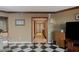 Hallway area featuring checkered tile floors at 2747 Paradise Rd # 404, Las Vegas, NV 89109