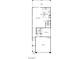 Layout of entry, garage, bedroom, bathroom, kitchen, great room, and loggia areas on the first floor at 3192 Bormida Ave, Henderson, NV 89044